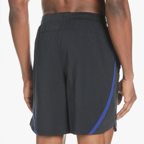 Under Armour NEW Men's Launch Stretch Woven 7-Inch Shorts Charcoal, Men’s Sz XL - Picture 3 of 5